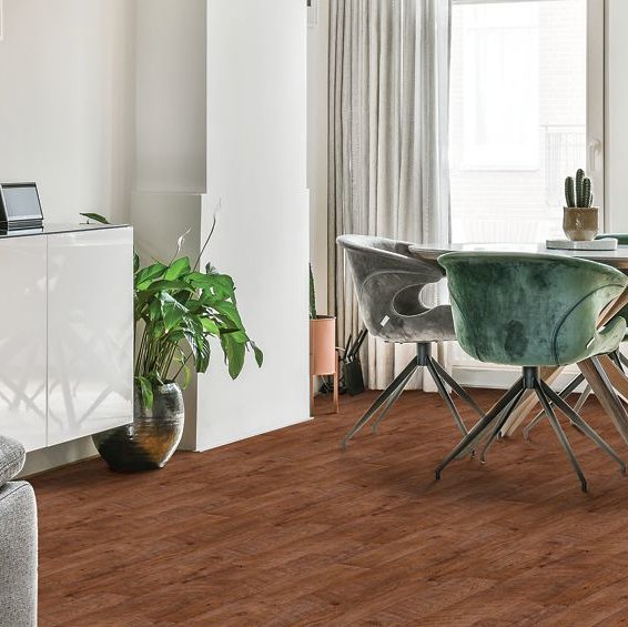 modern dining room corner